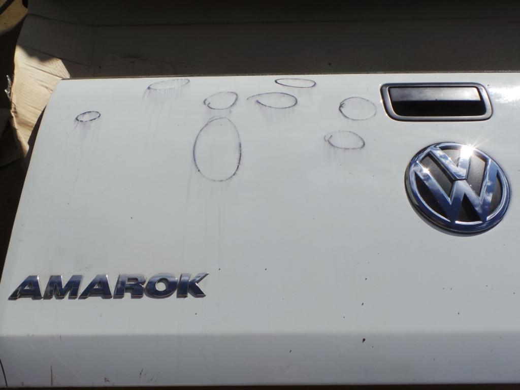 2012 Volkswagen Amarok Bootlid/Tailgate View Auto part Bootlid/Tailgate Volkswagen Amarok 2012