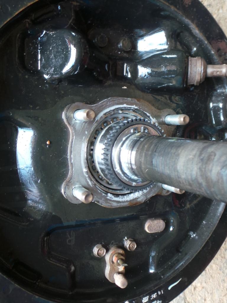 View Auto part Axle Mitsubishi Triton 2014