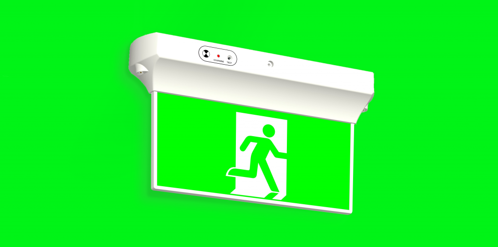 Emergency Lighting Exit Sign