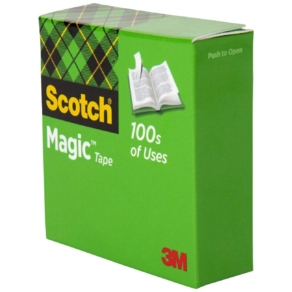 Scotch Magic 810 Invisible Adhesive Tape 12mm x 33m