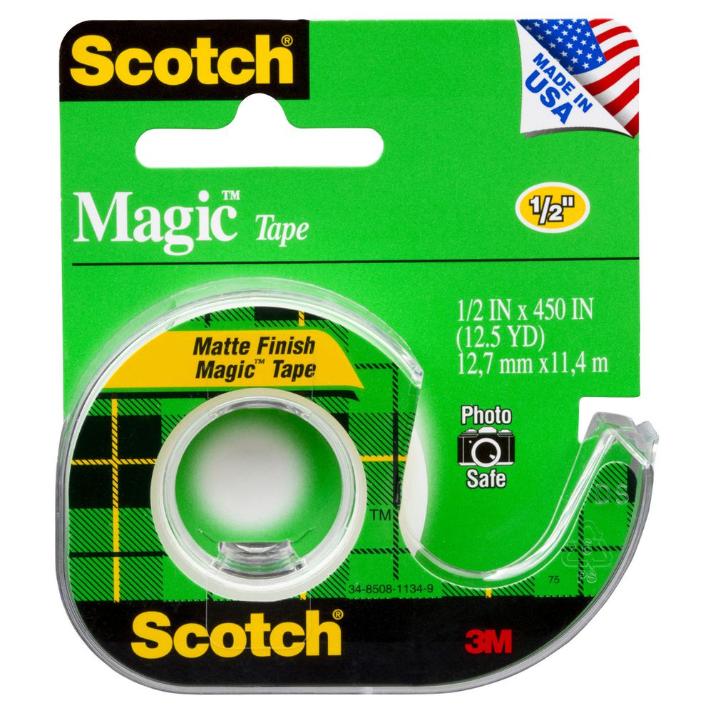 Scotch Magic 810 Adhesive Tape Dispenser 12.7mm x 11.4m Officeworks