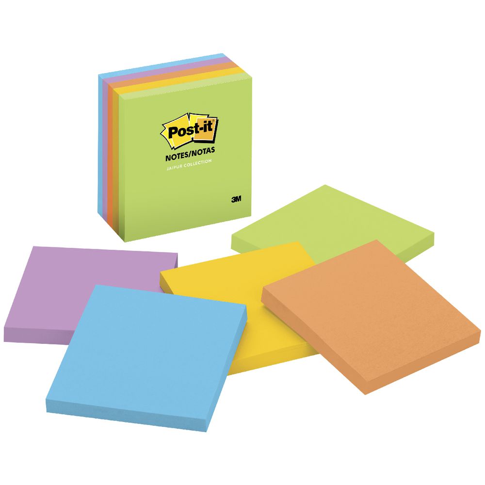 Post-it Notes 76 x 76mm Jaipur 5 Pack