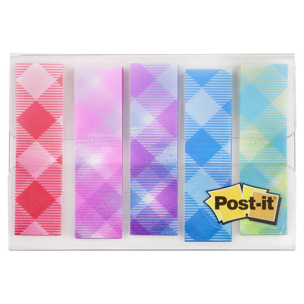 Post-it Pattern Collection Flags 12 x 43mm Flags 5 Pack