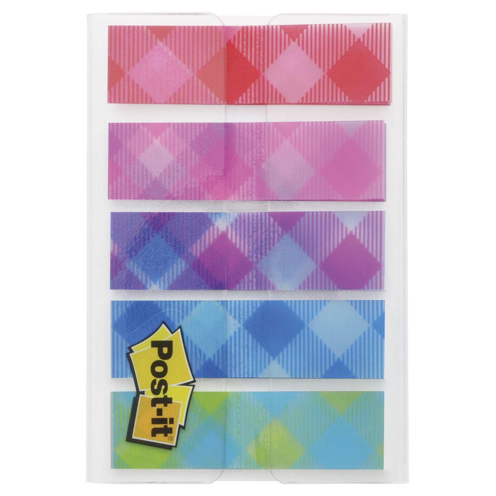 Post-it Pattern Collection Flags 12 x 43mm Flags 5 Pack