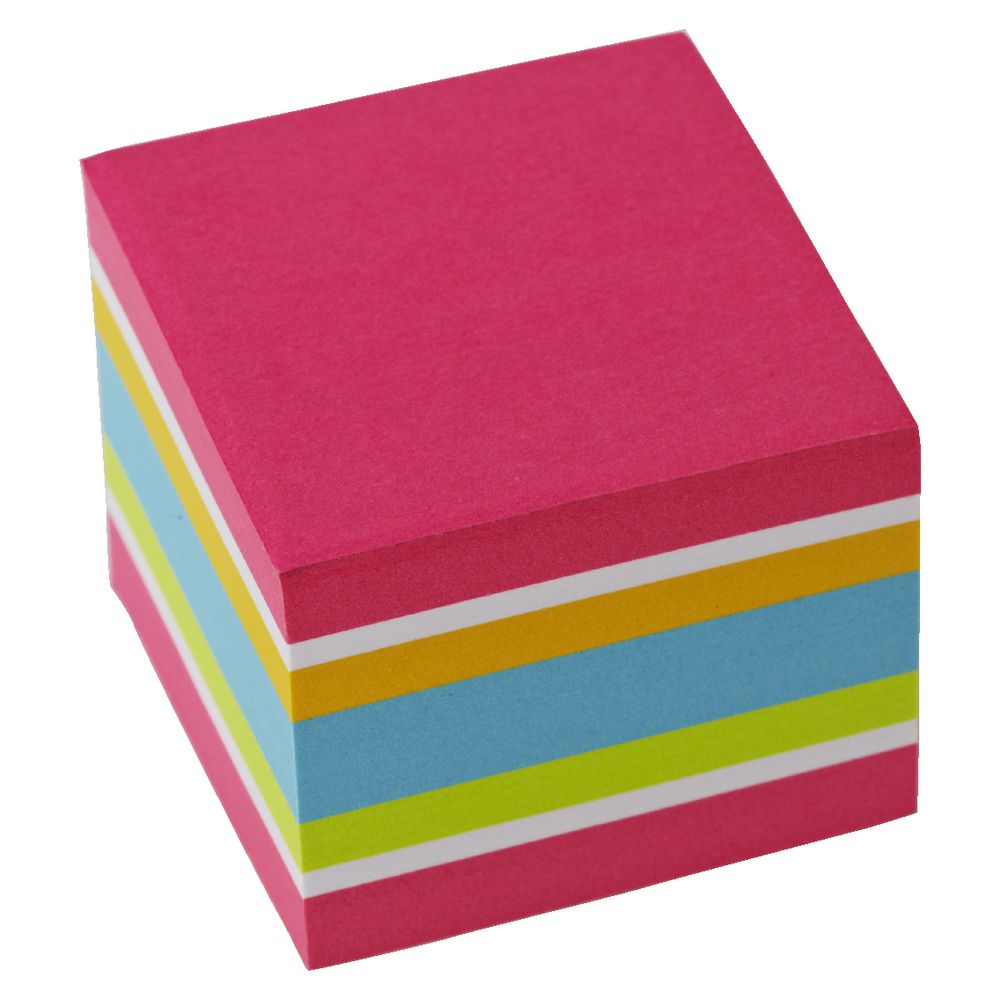 Post-it Notes Cube 48 x 48mm Pink Wave