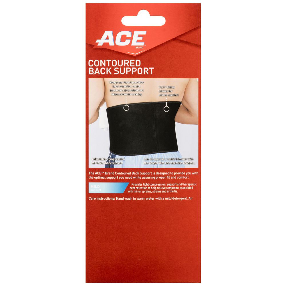 Ace Contoured Back Support
