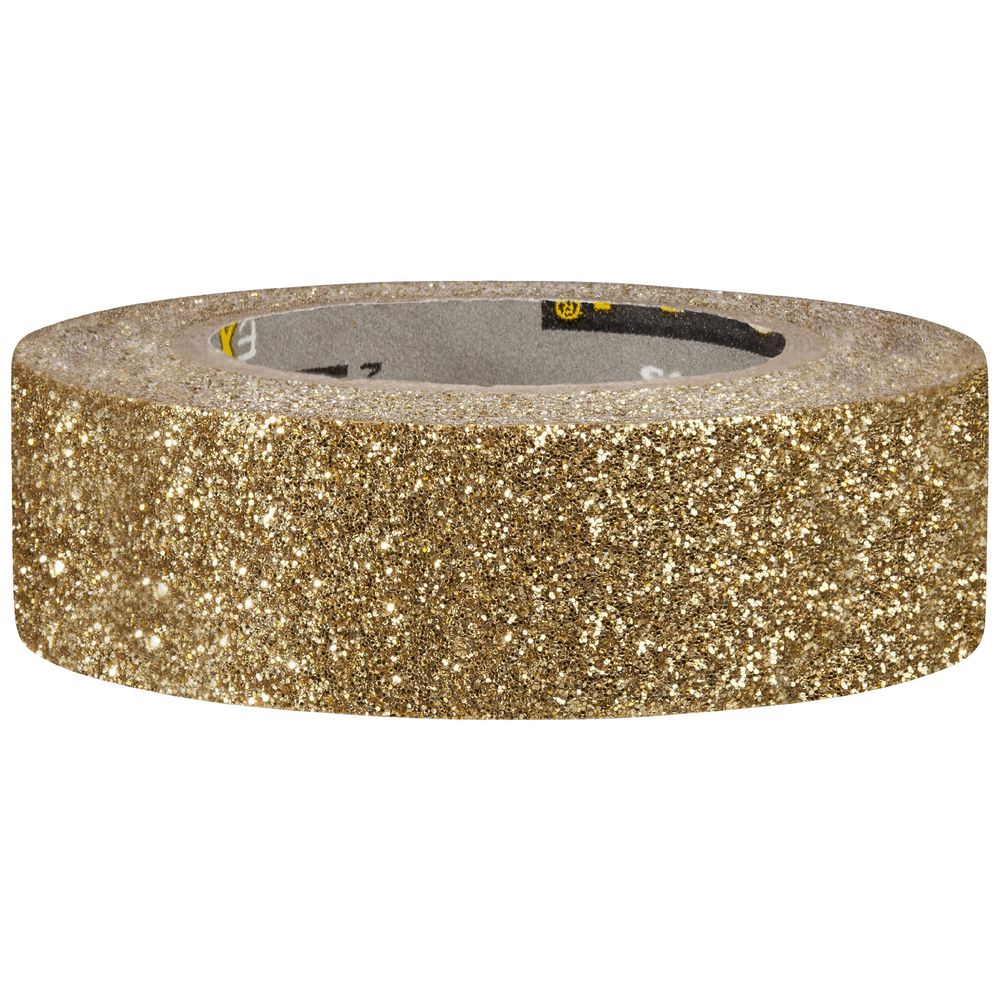 Scotch Expressions Glitter Tape 15mm x 5m Gold