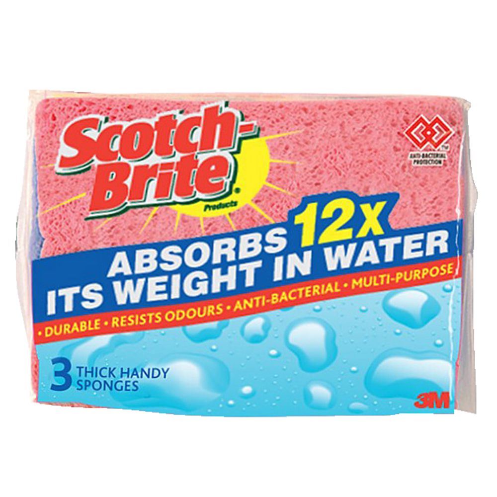 Scotch-Brite Handy Sponges 3 Pack
