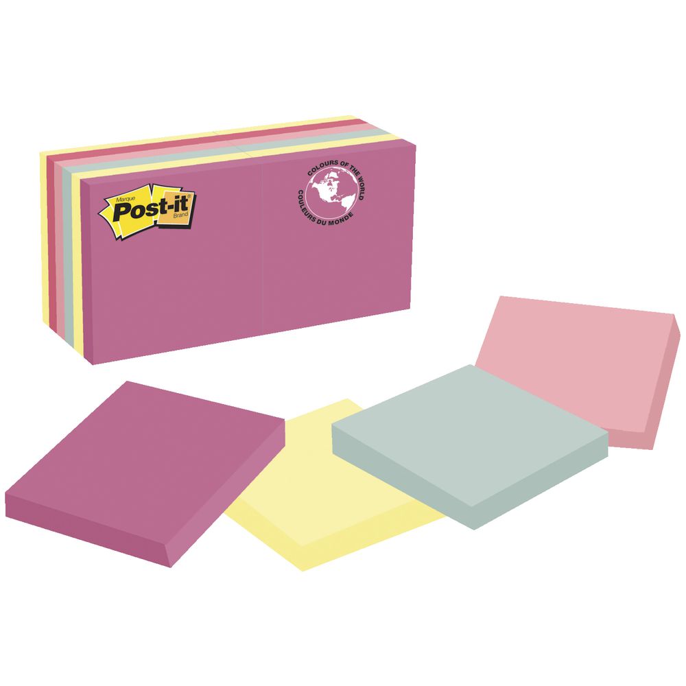 Post-it Notes Pastel 12 Pack