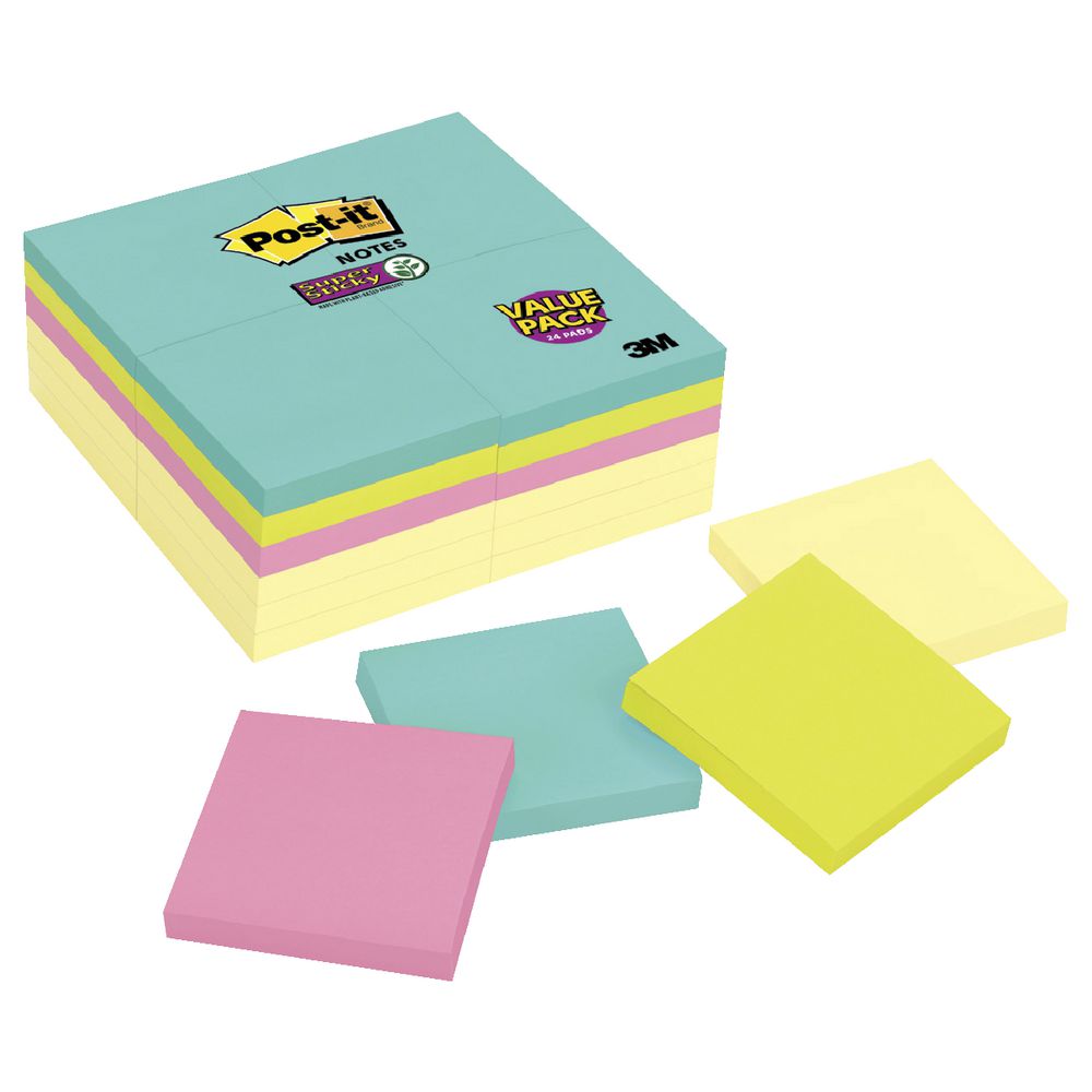 Post-it Super Sticky Notes