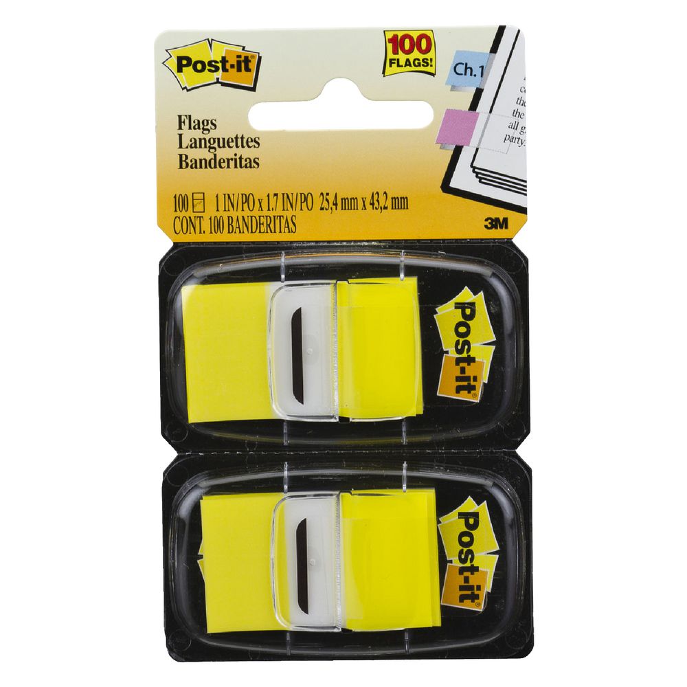 Post-it Flags Yellow 24 Pack