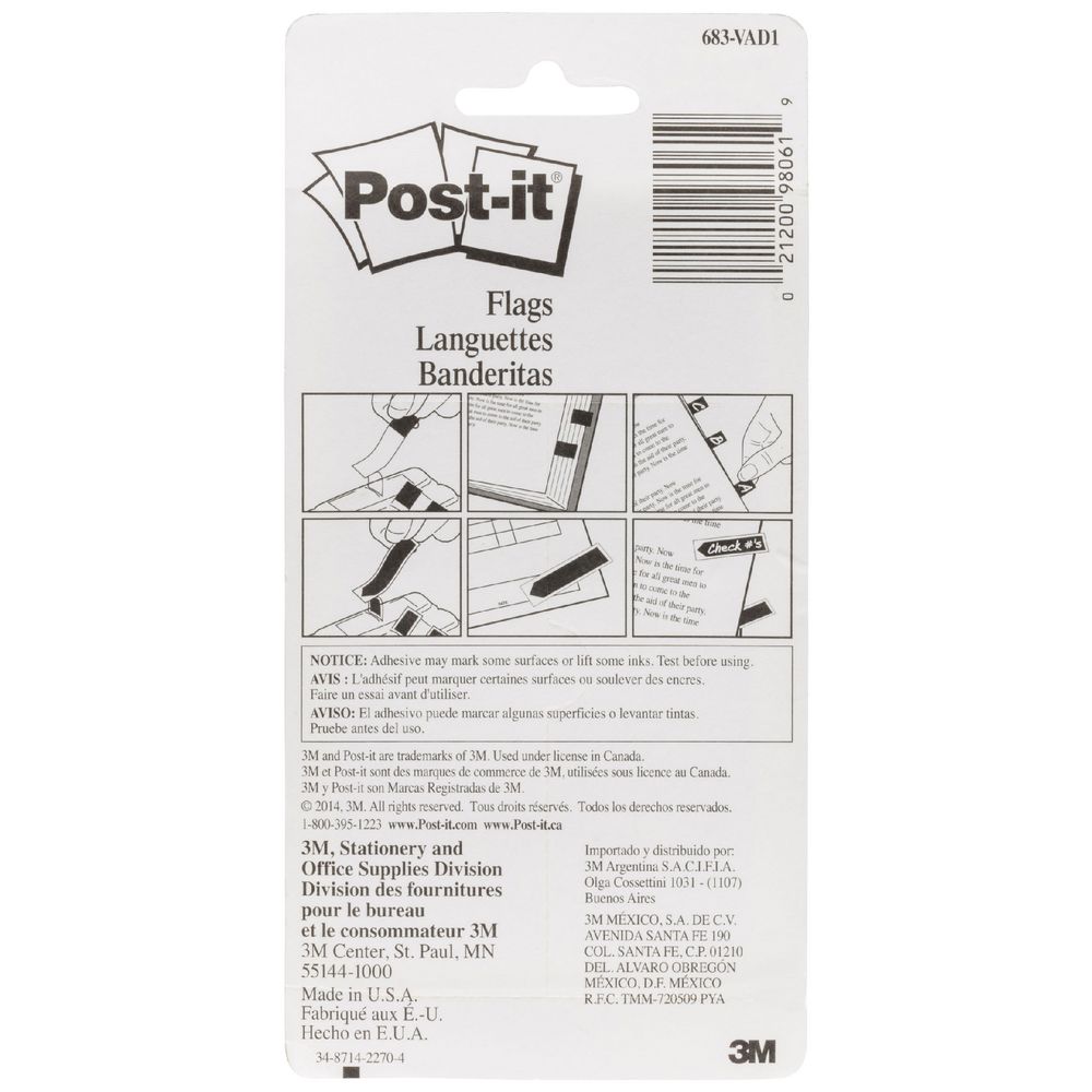 Post-it Mini Flags Value Pack