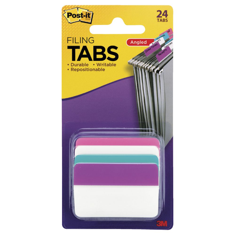 Post-it Tabs 50 x 38mm Assorted