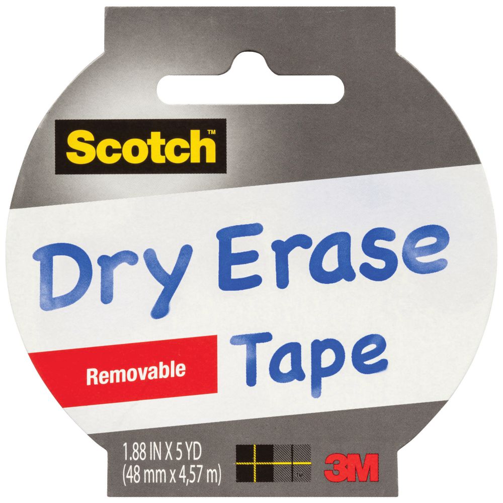 Scotch Dry Erase Tape 48mm x 4.6m