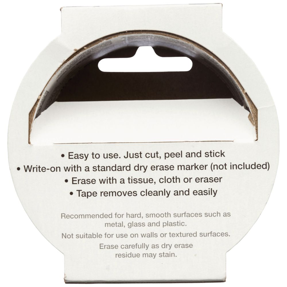 Scotch Dry Erase Tape 48mm x 4.6m