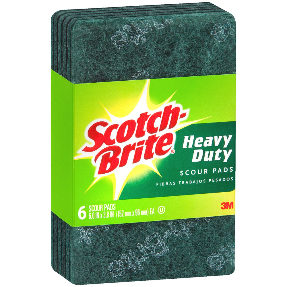 Scotch-Brite Heavy Duty Scourer 6 Pack