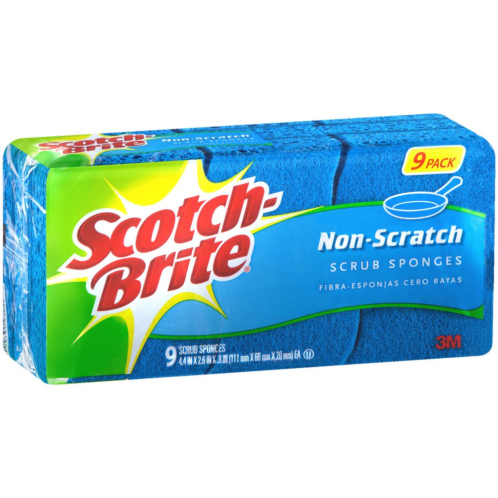 Scotch-Brite Non Scratch Scourer 6 Pack