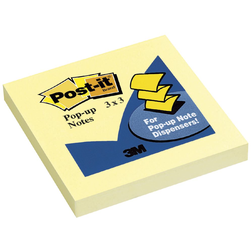 Post-it Pop-up Notes Refill Yellow