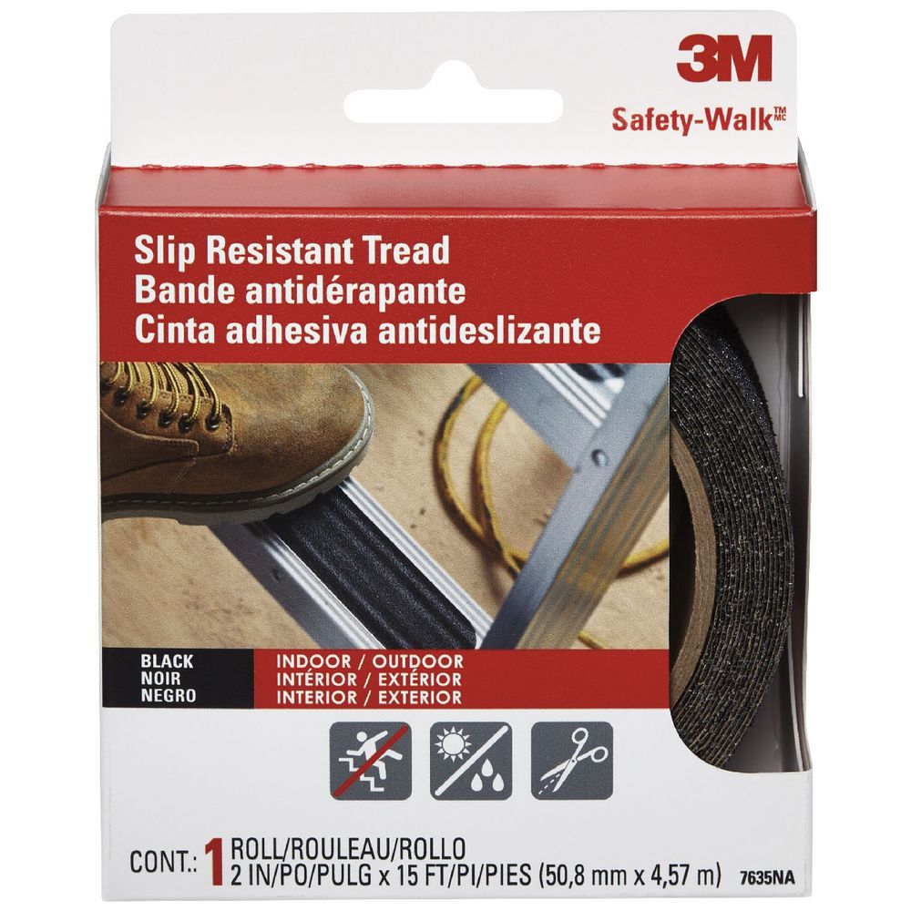 3M Safety Walk Step Ladder Tape Roll Black