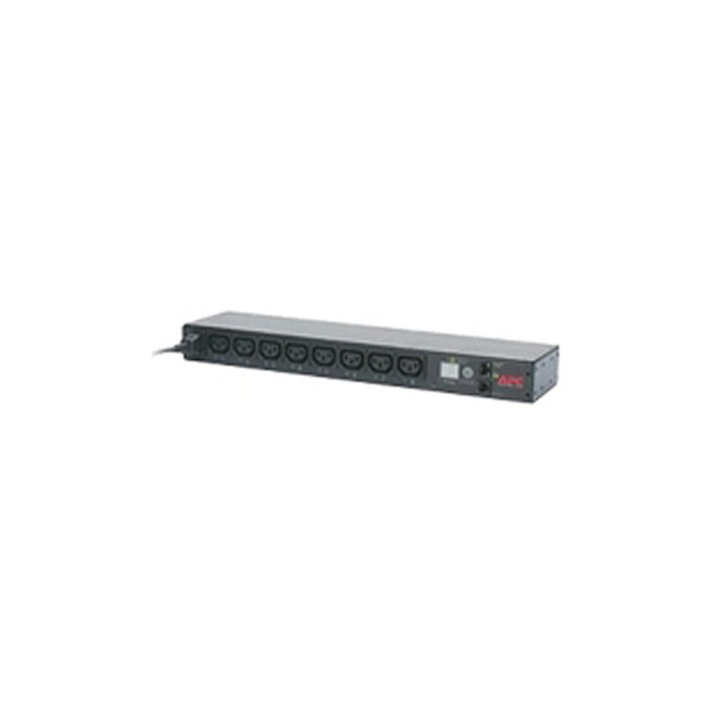 APC 10A 1U 8 Outlet Switched Rack Power Distribution Unit