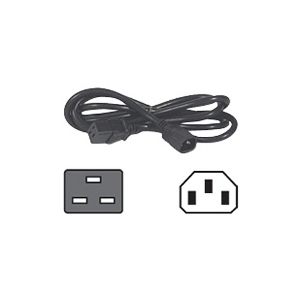 APC 320 EN 60320 Female C19 to Male C14 Power Cable 2m