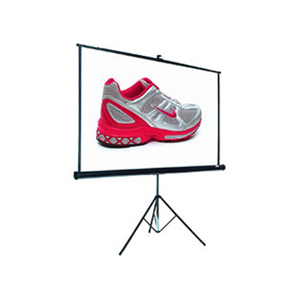 2C Present IT Projection Screen with Tripod Black 1720