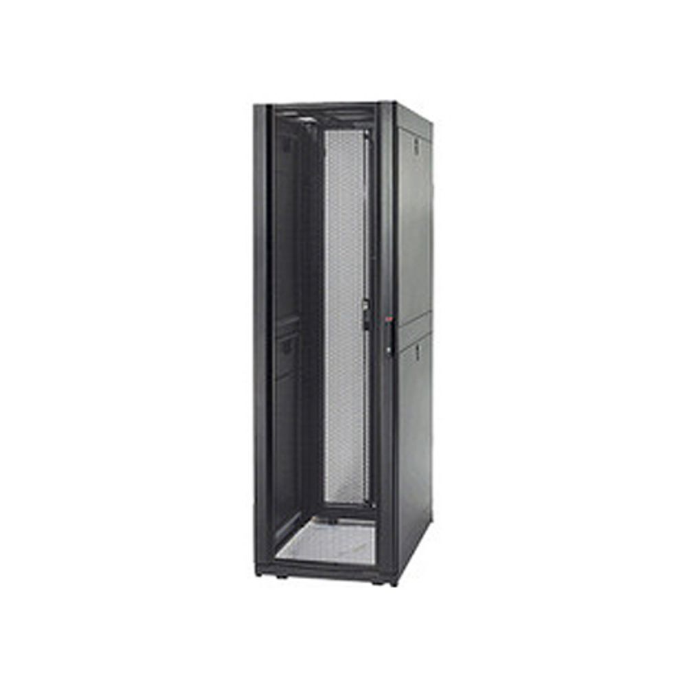 APC NetShelter SX 42U Rack Enclosure with Sides Black