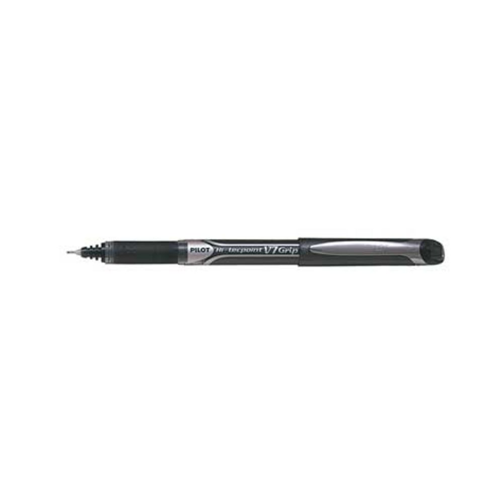 Pilot Hi-Techpoint V7 Grip Fine Rollerball Pens Black 2 Pack