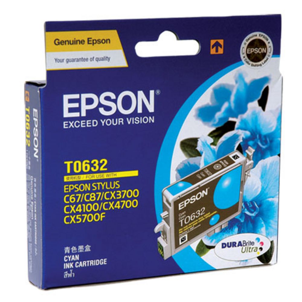 Epson Ink Cartridge Cyan T0632