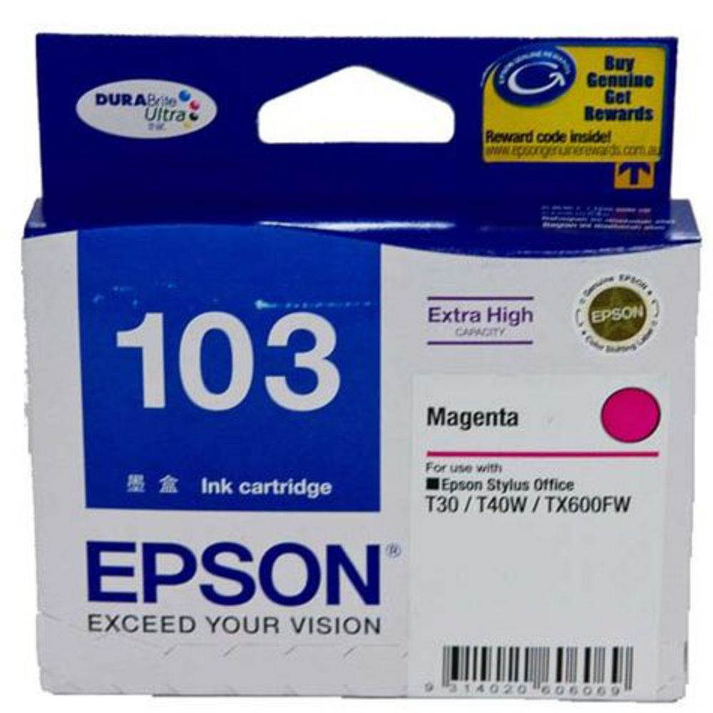 Epson 103 Extra High Capacity Ink Cartridge Magenta