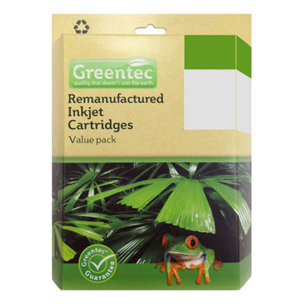 Greentec Canon PGI650 and CLI-651 Black and Colour 6 Ink Pack