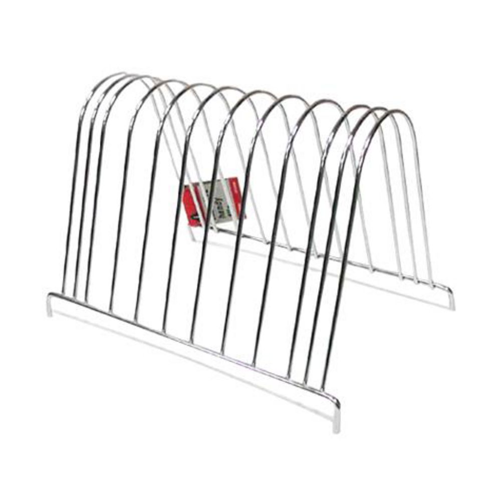 Vertical Wire File Organiser Silver