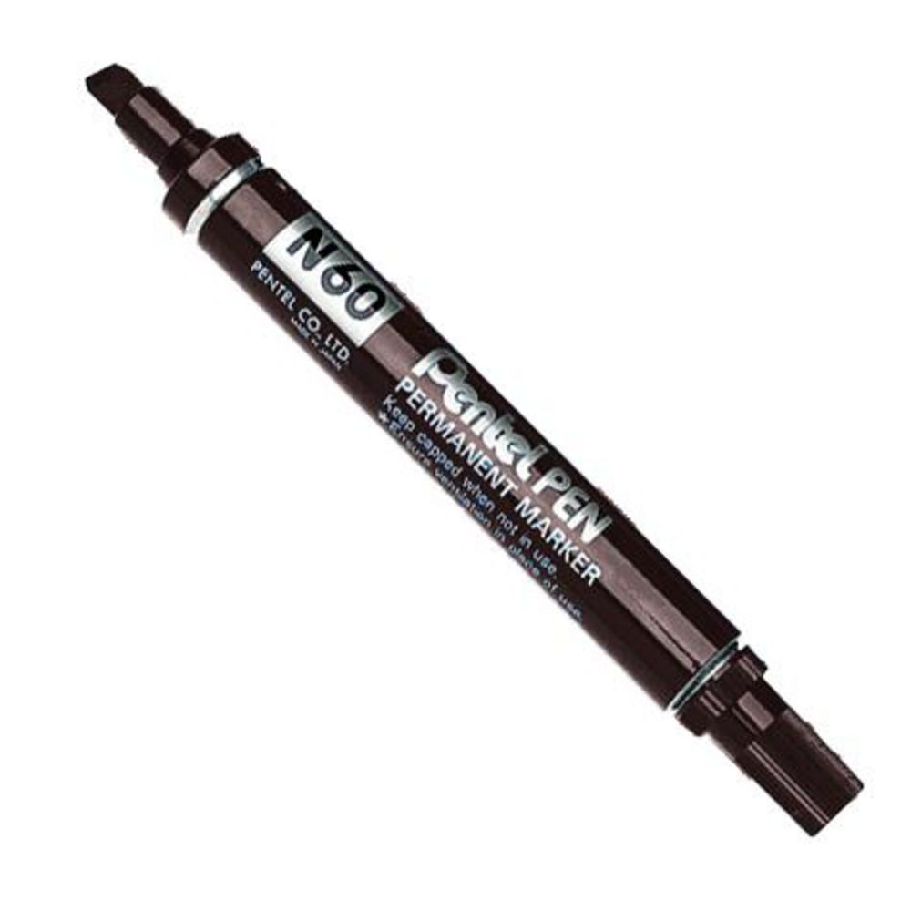 Pentel N60 Permanent Marker Black