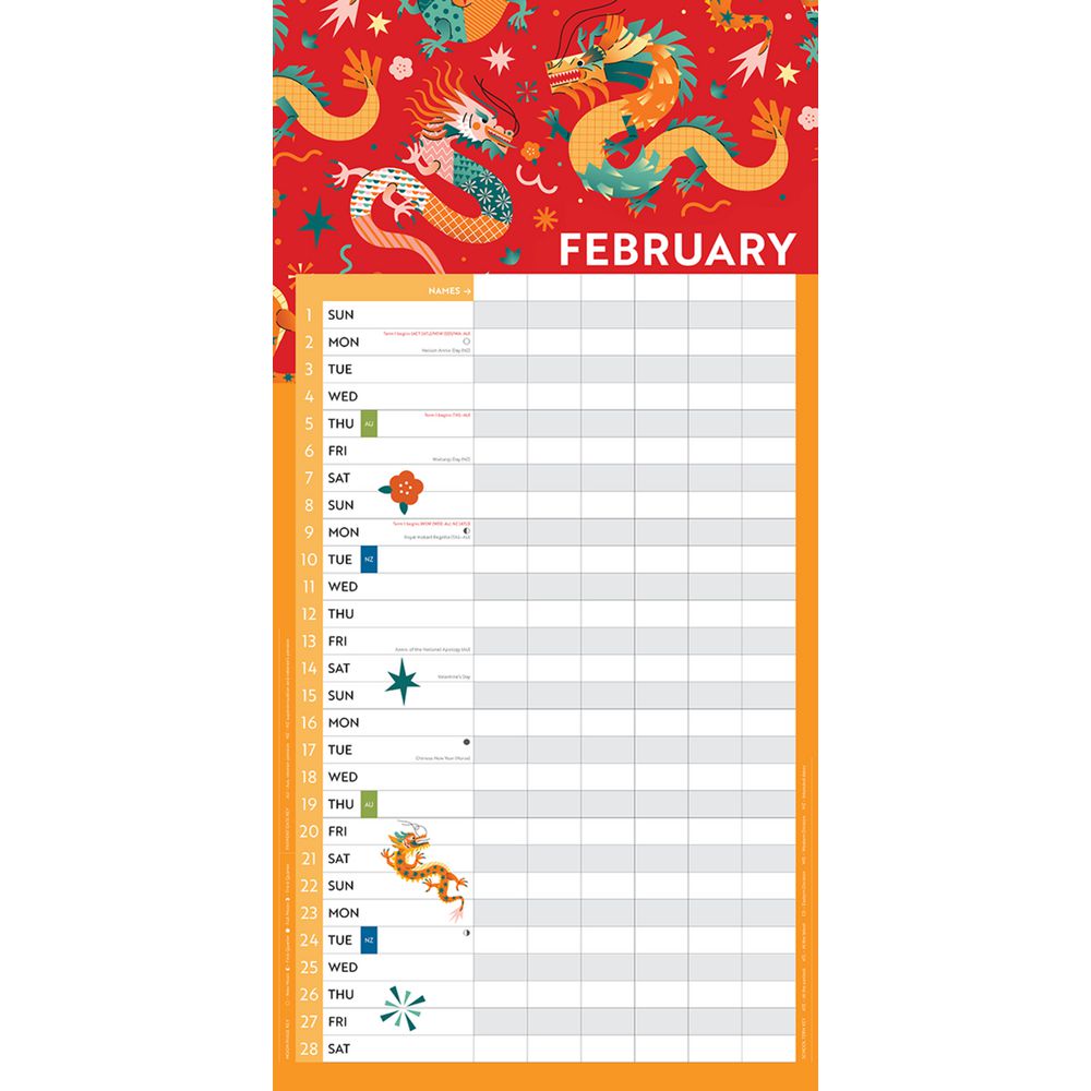 Brown Trout 2026 Our Family Planner Square Wall Calendar Officeworks Brown Trout 2026 Our Family Planner Square Wall Calendar Officeworks