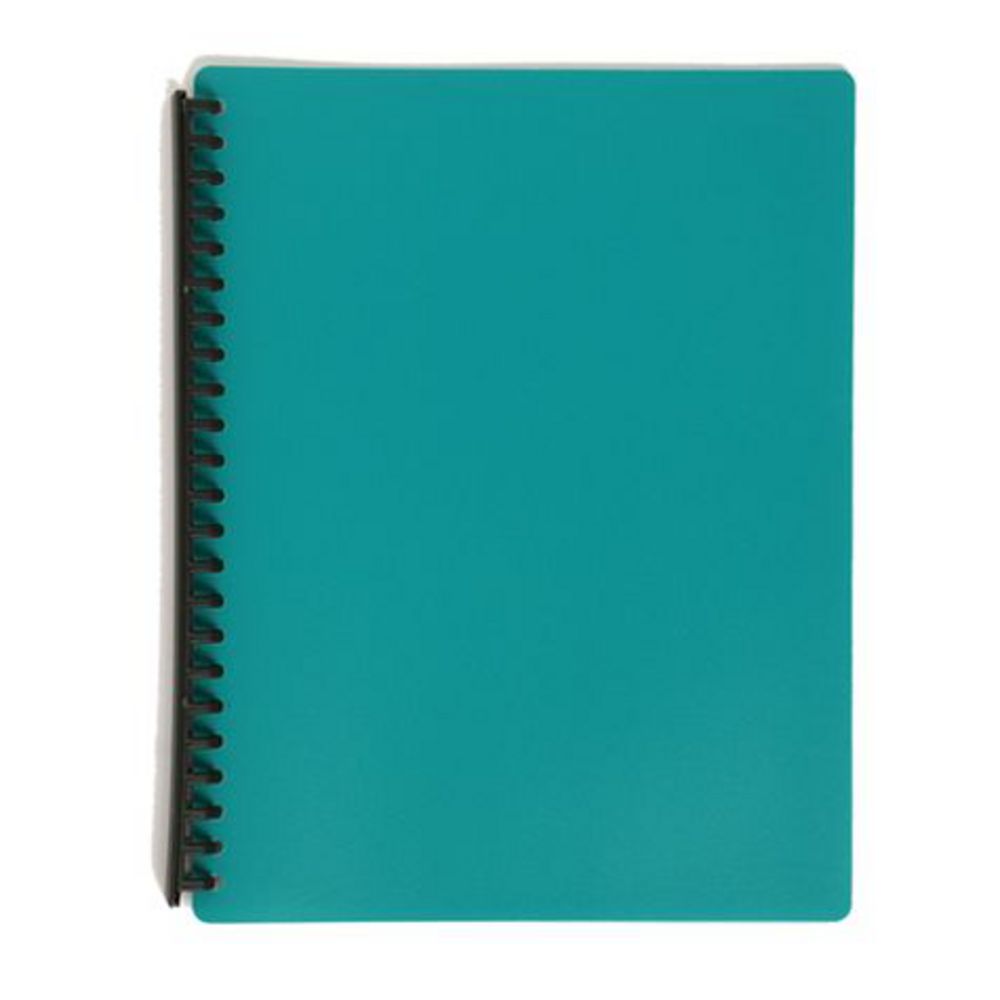 Marbig A4 20 Pocket Refillable Display Book Green