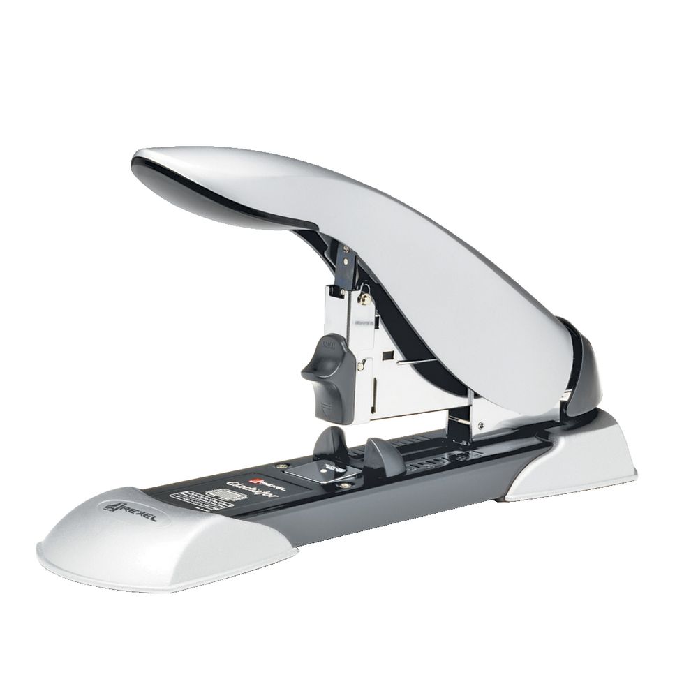 Rexel Gladiator Heavy Duty Stapler Silver