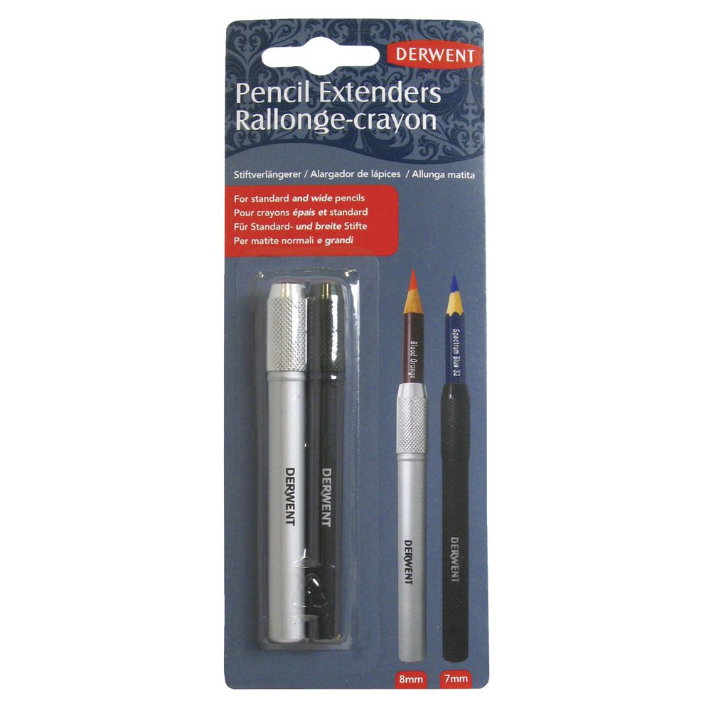 Derwent Pencil Extenders 2 Pack