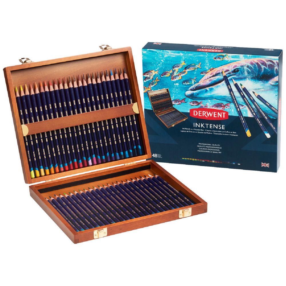Derwent Inktense Pencils 48 Pack
