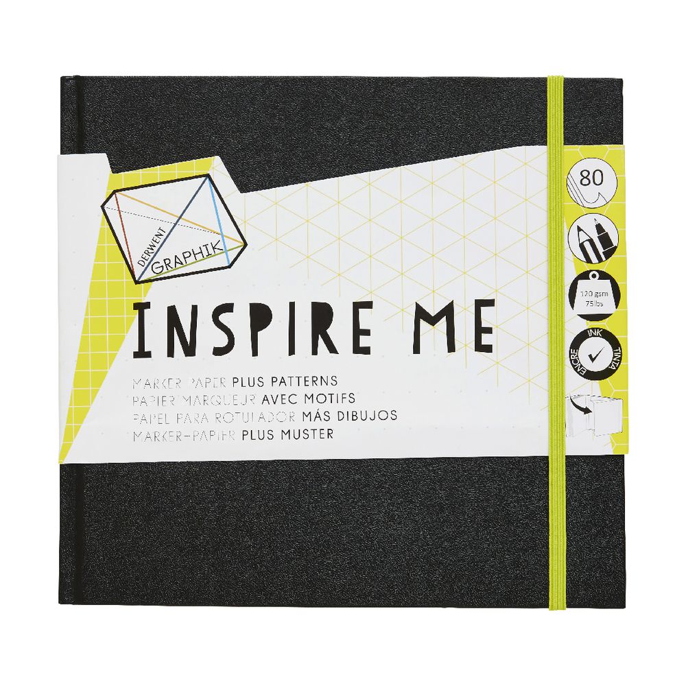 Derwent Graphik Inspire Me Book Medium