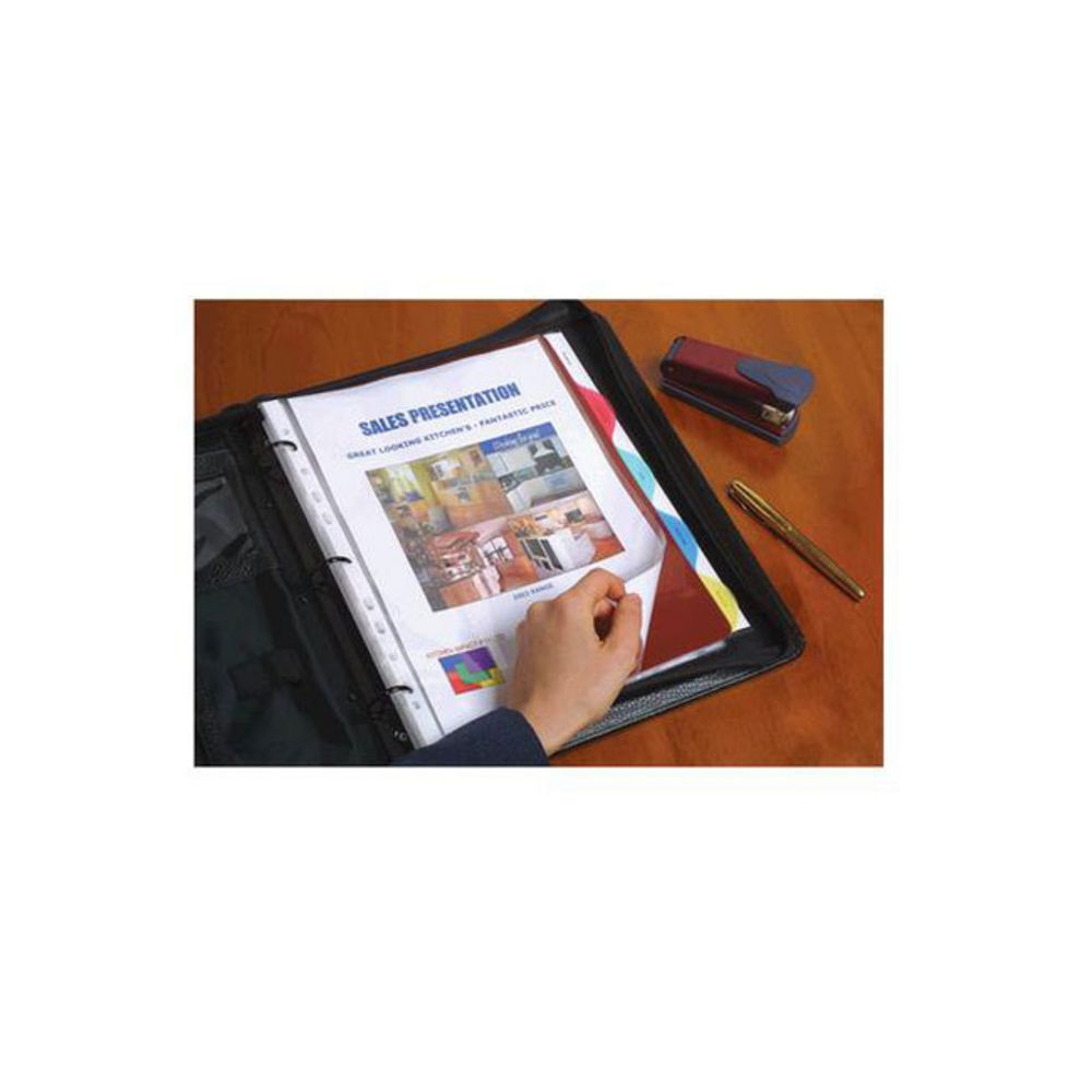 Marbig A3 Heavy Weight Portrait Sheet Protector 100 Pack