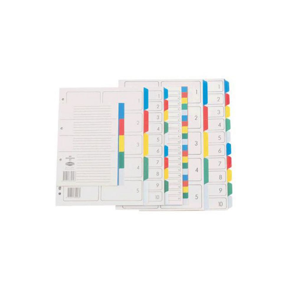 Marbig Polypropylene A4 20 Tab Divider