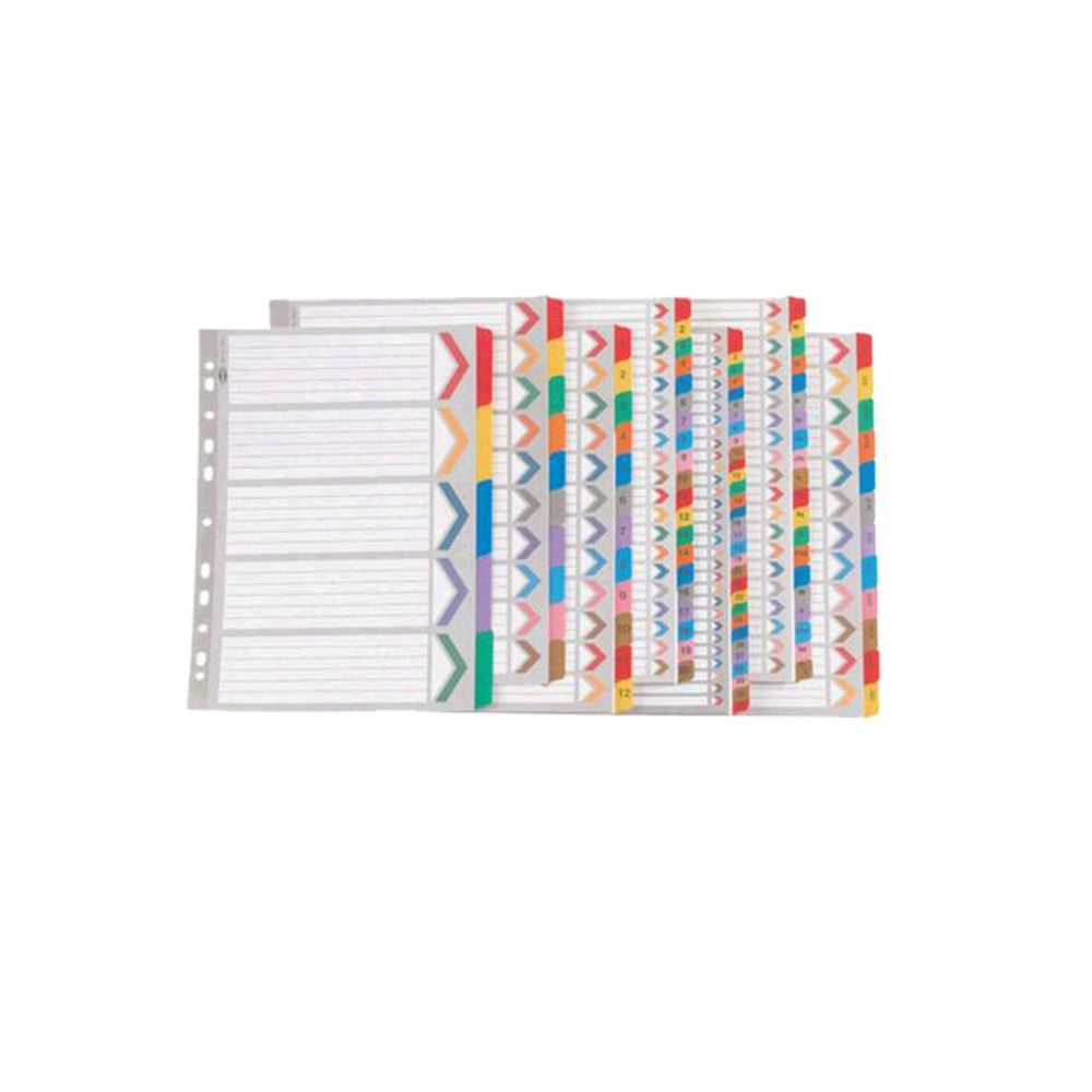 Marbig Reinforced A4 1-20 Tab Divider