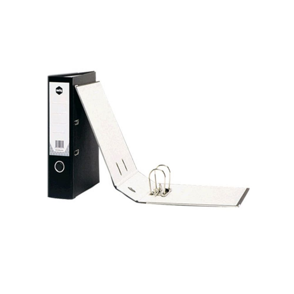 Marbig Foolscap Reinforced Lever Arch Binder Black