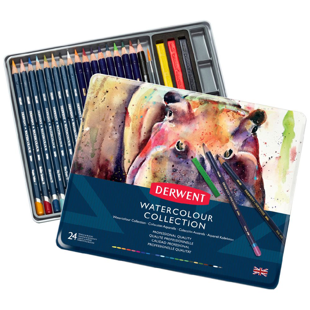 Derwent Watercolour Collection 24 Pack