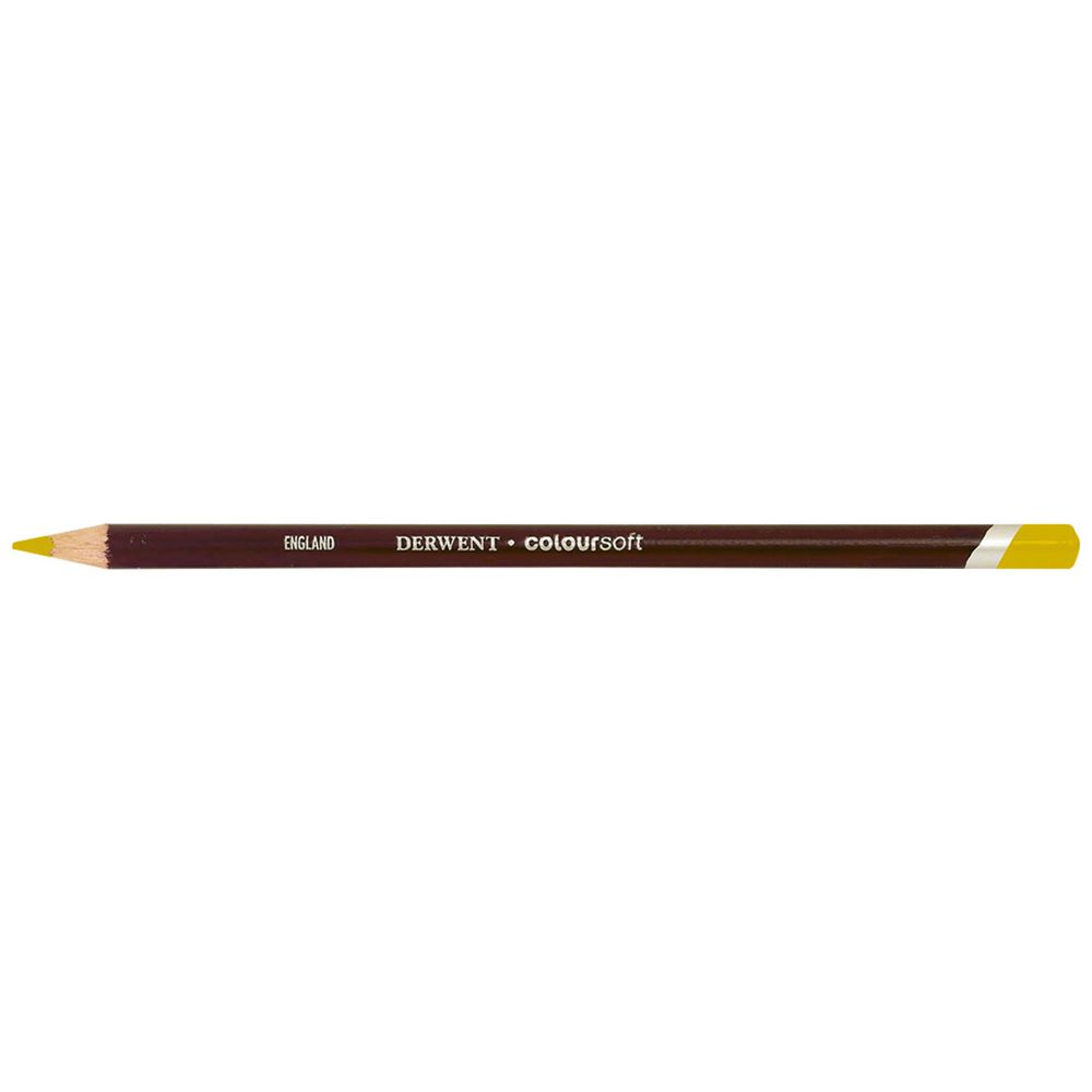 Derwent Coloursoft Pencil C030 Lemon Yellow