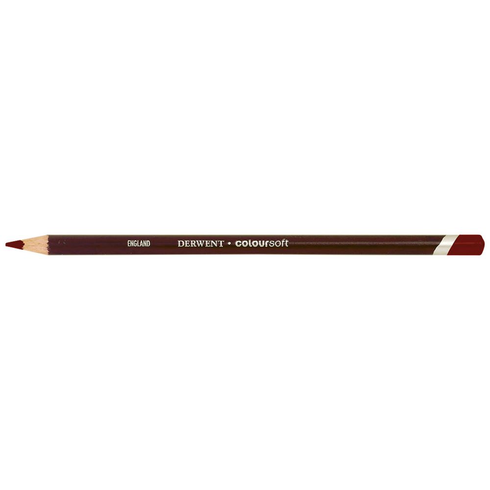 Derwent Coloursoft Pencil C130 Deep Red