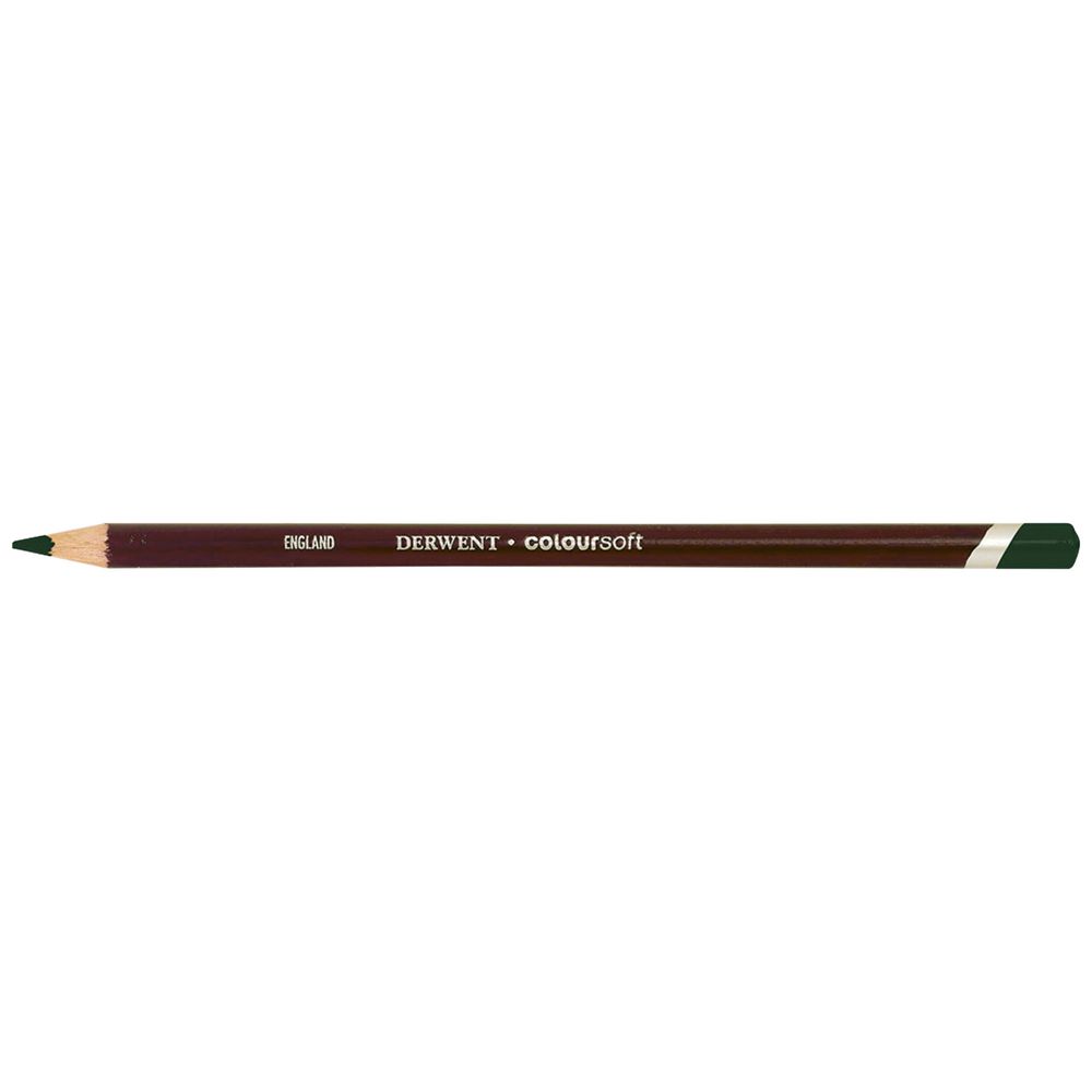Derwent Coloursoft Pencil C410 Dark Green