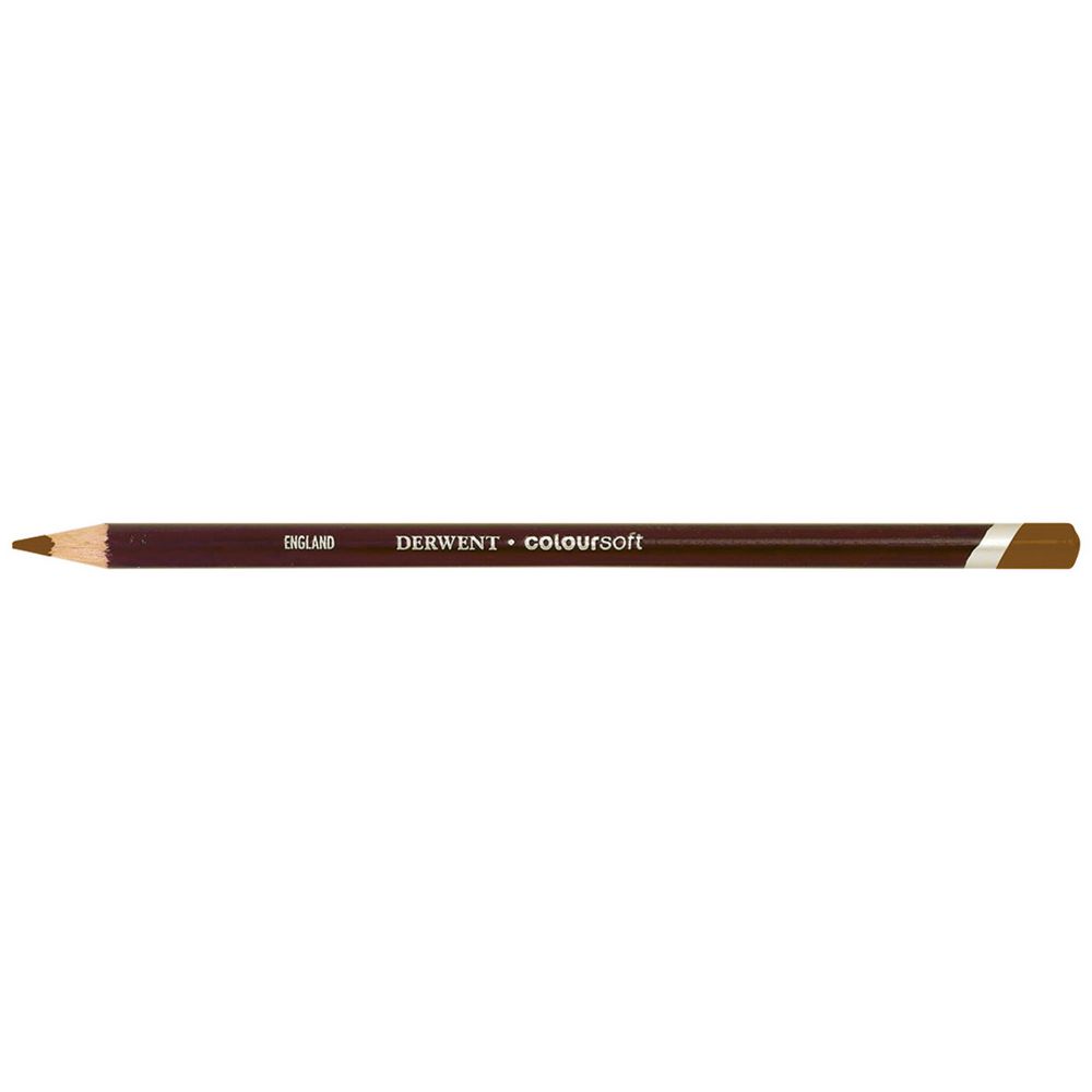 Derwent Coloursoft Pencil C530 Pale Brown