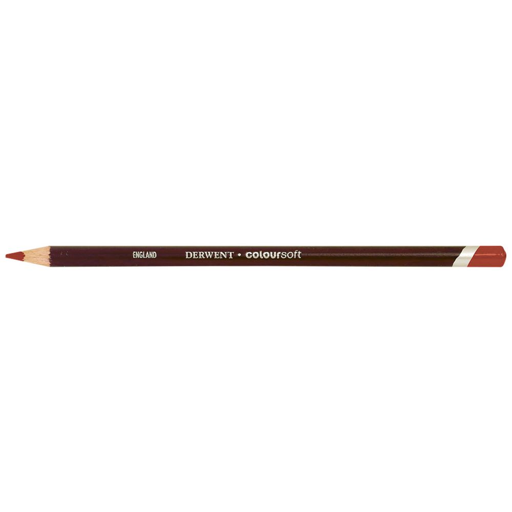 Derwent Coloursoft Pencil C620 Mid Terracotta
