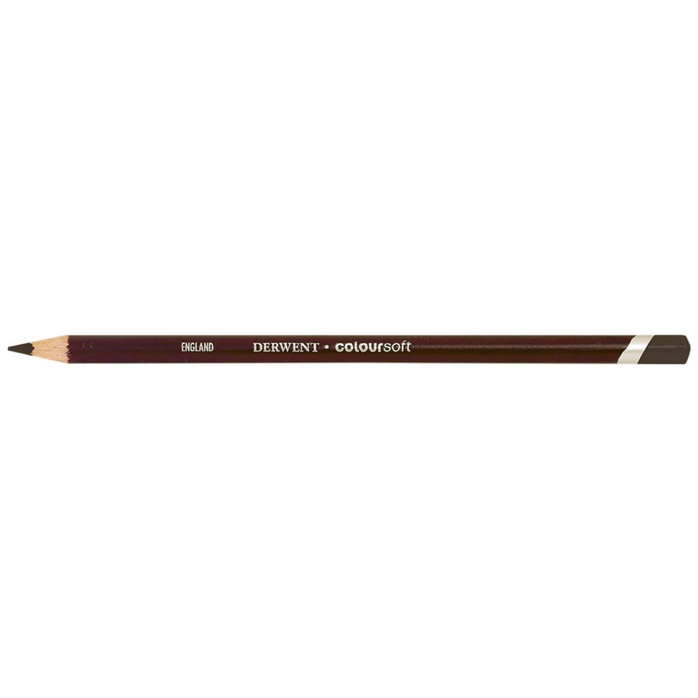 Derwent Coloursoft Pencil C640 Brown Black